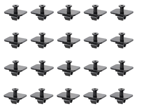 WHT-005-263 WHT005263 Rear Bumper Diffuser Push Type Retainer Clips for VW
