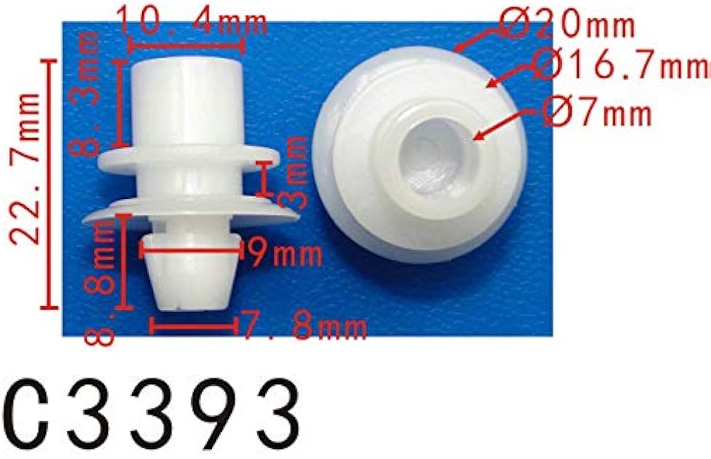 Rear Bumper Fender Wheel Arch Clip for Smart Fortwo 450 451 Cabrio Coupe Q0001781V002000000