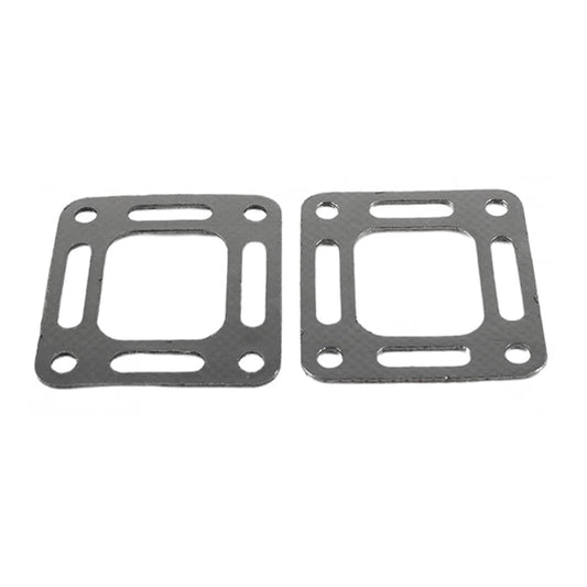 Exhaust Gasket Set for Mercruiser Engine - Stern Drive Stack Riser - Sierra Boat Parts 18-2849-1, 27-818832, 27-863726 Mercury Marine Gaskets for Mallory 9-61414 GLM 32080 Osco 8503-GO