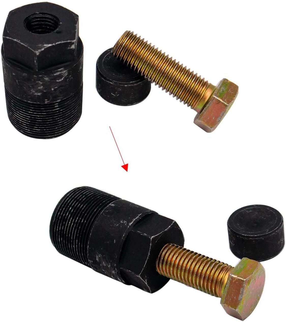 Flywheel Puller Removal Tool 91-849154T1 Lift Ring 91-90455-1 for Mercury Mariner Outboard Lift