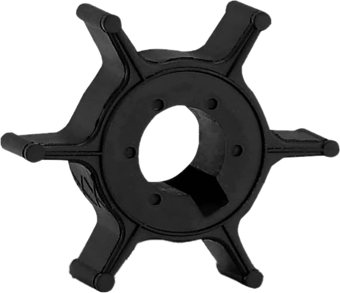 Sierra 18-3073 Water Pump Impeller 6E0-44352-00-00 For Yamaha Outboard 4 5 6 HP 2 & 4 Stroke and 47-96305M For Mariner 4 5 6 HP 1 Cylinder