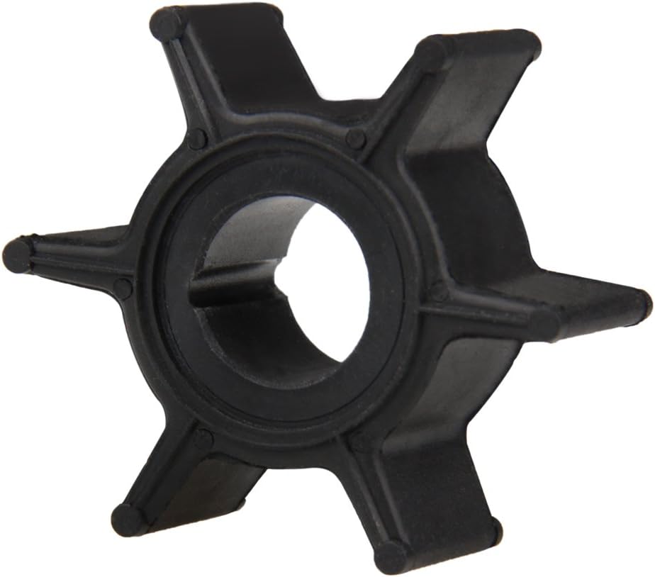 Water Pump Impeller Fits Tohatsu Nissan Mercury Mariner 4HP 5HP 6HP 2/4 Stroke Outboard Replaces 369-65021-1 0 47-16154-3 Sierra 18-3098