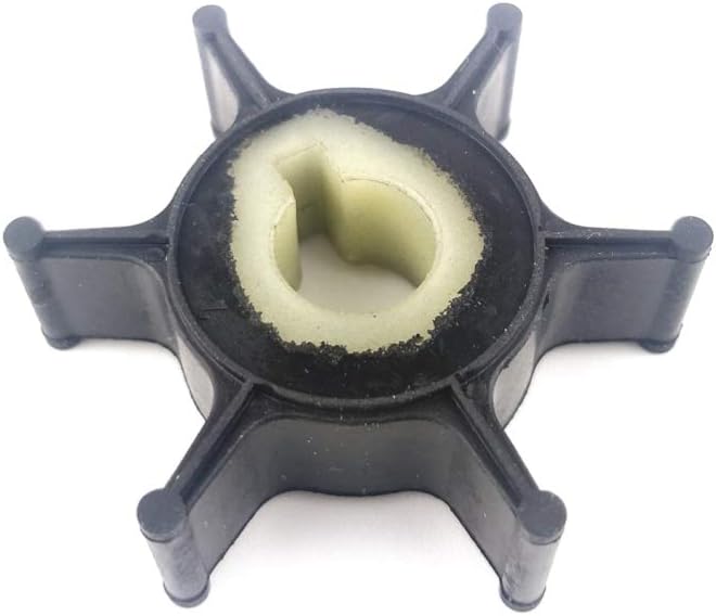 Water Pump Impeller 47-80395M for Yamaha Mariner Outboard 2 HP Boat Motor Engine Parts Replacement Sierra 18-3072 646-44352-01-00