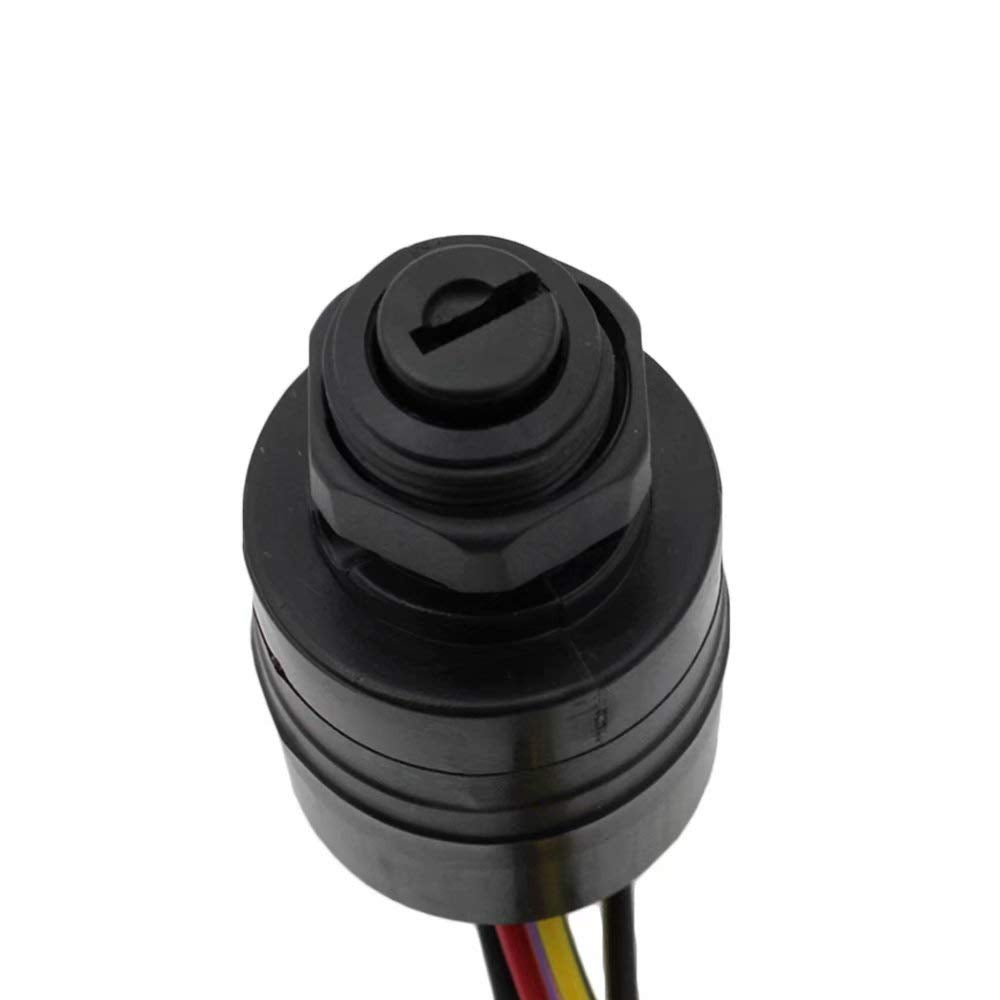 Marine Lgnition Switch Fit for Most Mercucy Sierra Models, with Keys Push to Chock Accommodates 5/8" Panel Magneto, Lgnition Switch Paenl Replace MP41000 MP52000 87-88107 87-88107A5 17393 88107