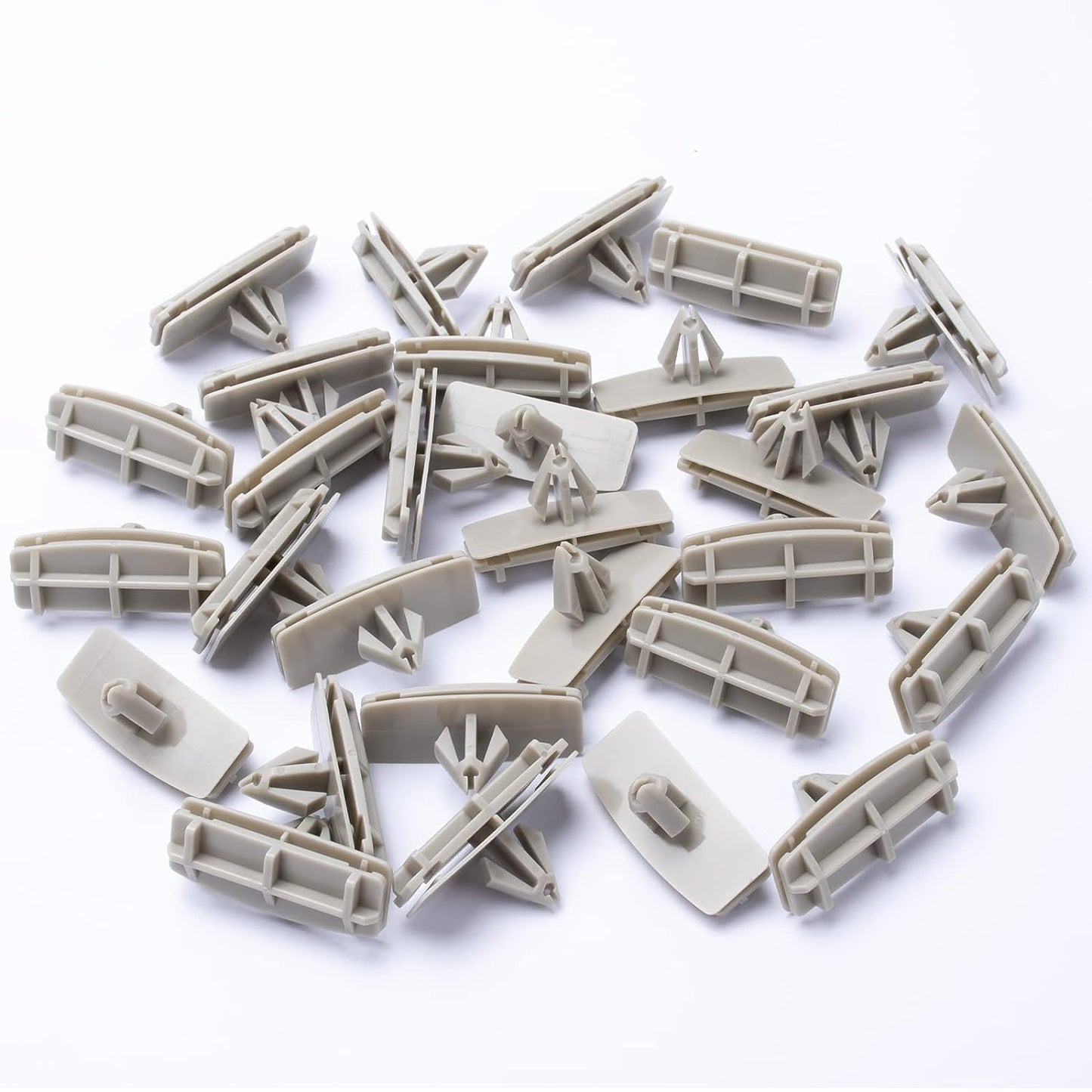 Gray Nylon Fender Flare Moulding Clip for Chrysler 55157055AA 55157065AA for Dodge Nitro Ram 1500 & Liberty