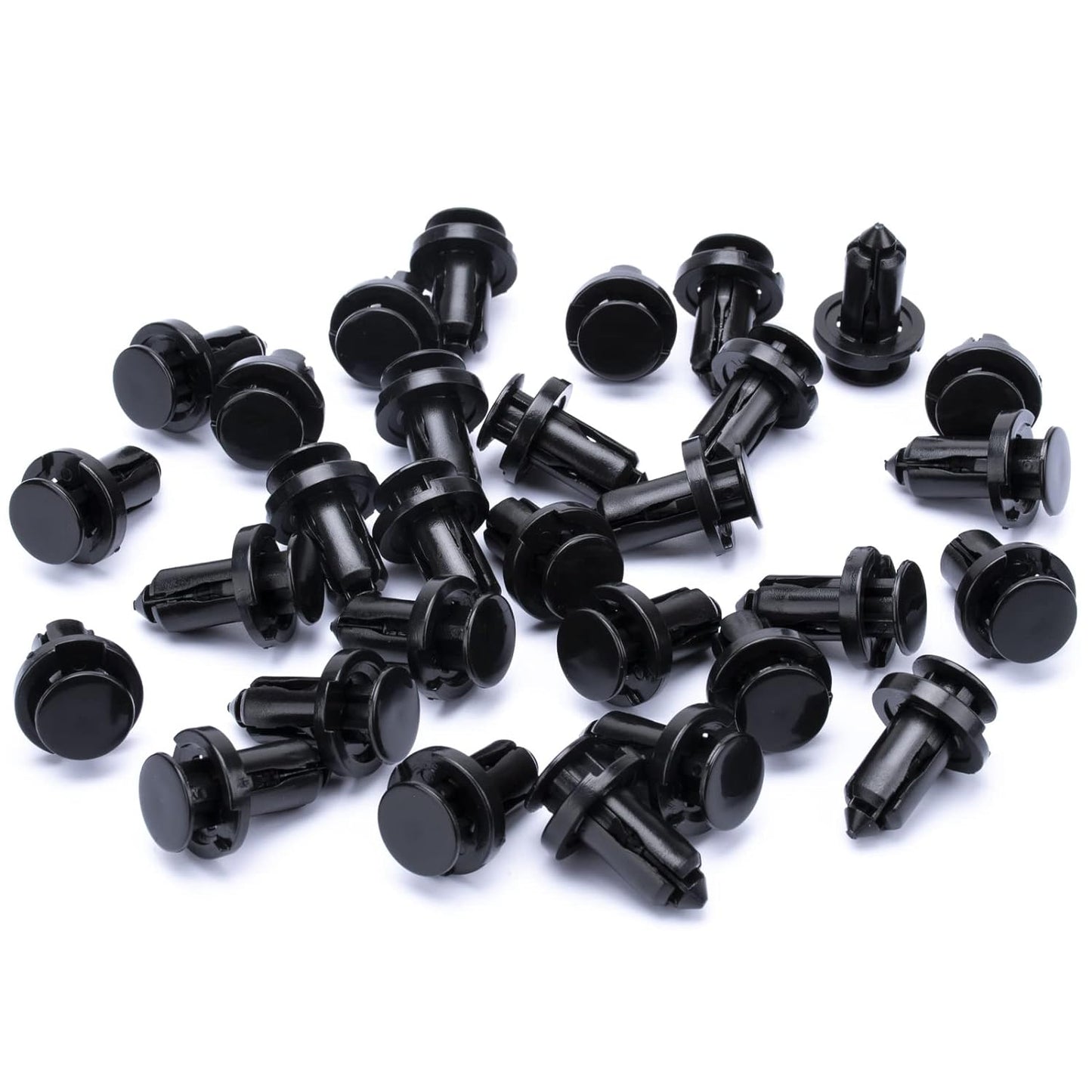 Nylon Bumper Push-Type Retainer Clips Fit for Nissan 01553-09241 Subaru 57728-AC090 57728AC090