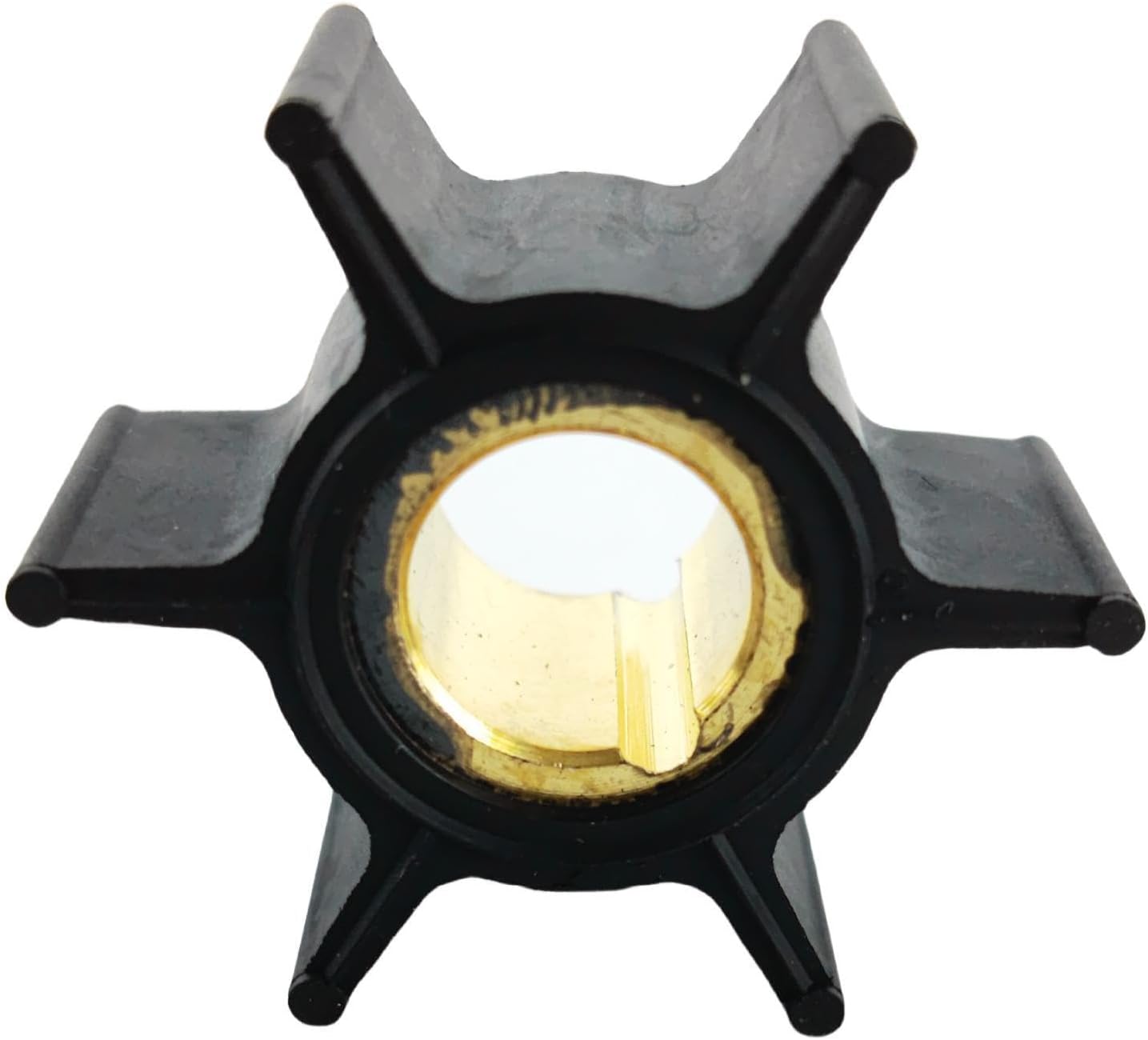 Water Pump Impeller For Nissan Tohatsu 6 8 9.8 HP Outboard 3B2650211 3B2650210 3B2650211M Mercury 47-8037481 Johnson Evinrude 5040525 Sierra 18-8920 3B2-65021-0 3B2-65021-1 3B2-65021-1M 8M0214945