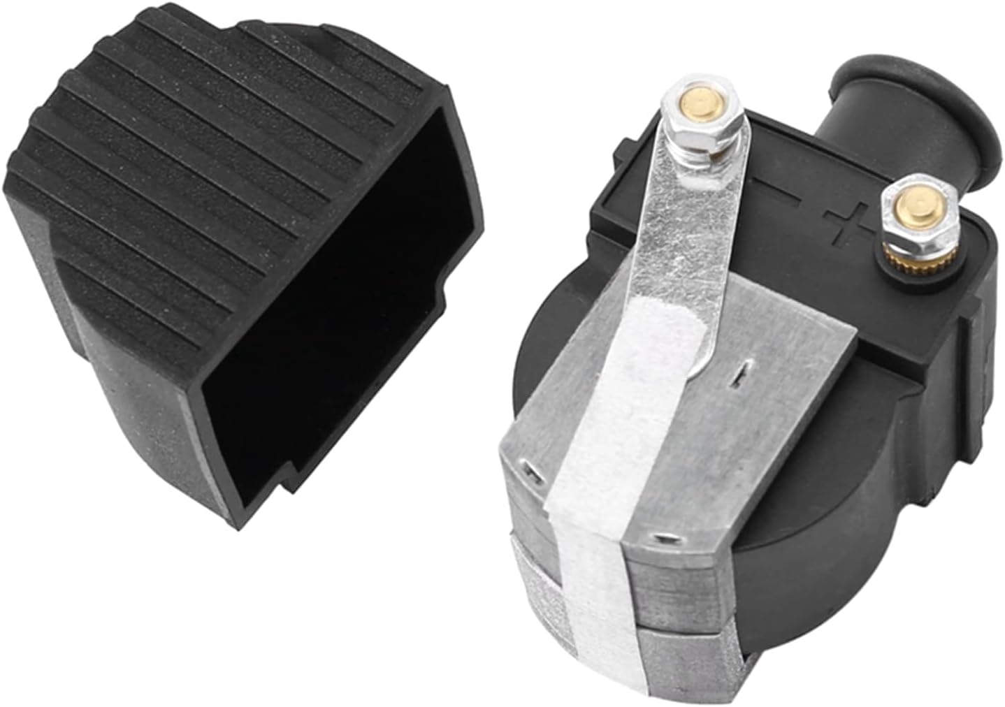 Ignition Coils Set of 2 for Mercury/Mariner Outboard 6-150HP & Chrysler Force 40-210HP 18-5186 339-832757A4 339-7370A13 Replacement, Waterproof Coil Pack Fit V4/V6/V135/V150 Engines