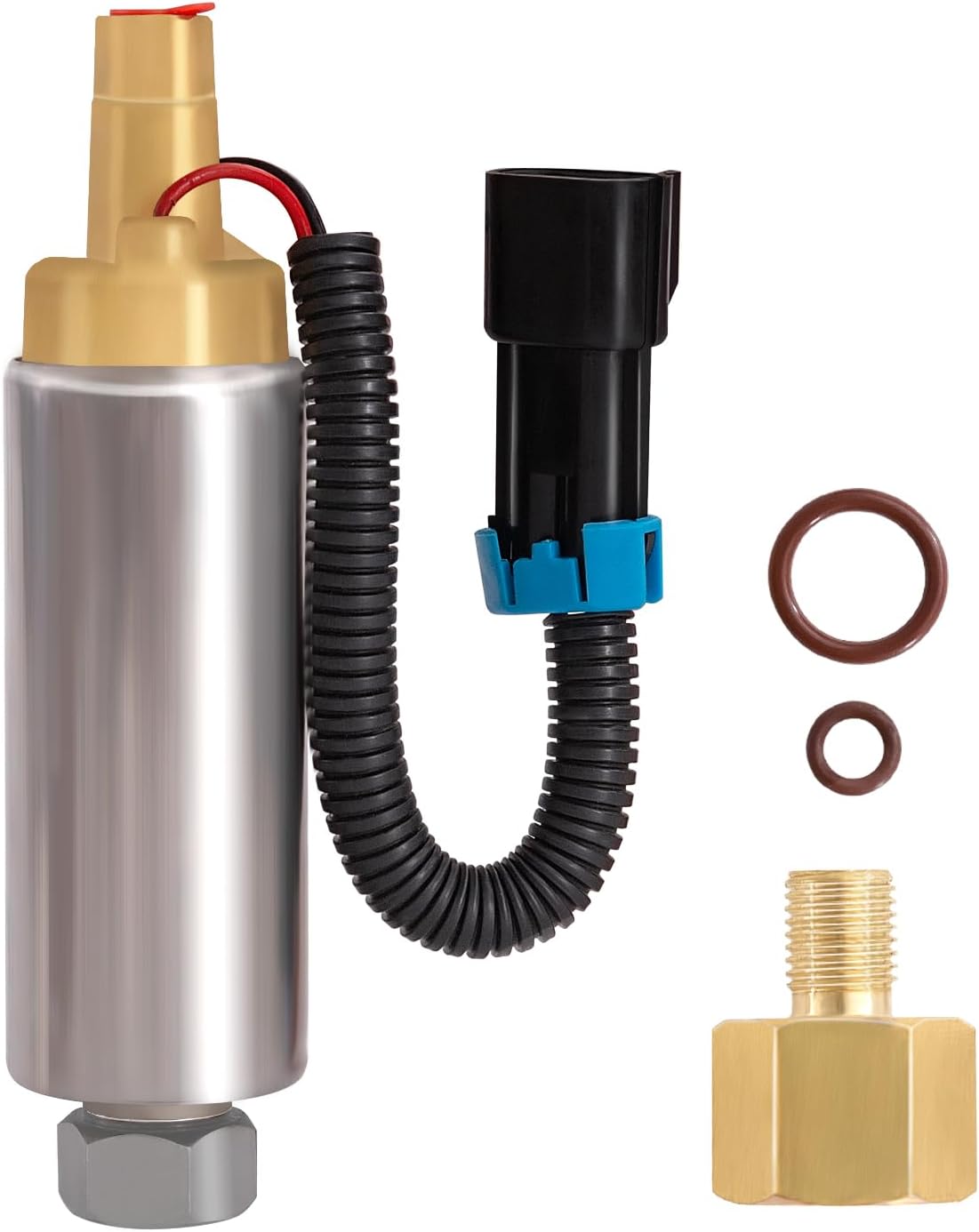 935432 18-8868 861155A3 Electric Low Pressure Fuel Pump Compatible with Mercury Mercruiser Marine Boat 4.3L 5.0L 5.7L V6 V8 with Carburetor Engines