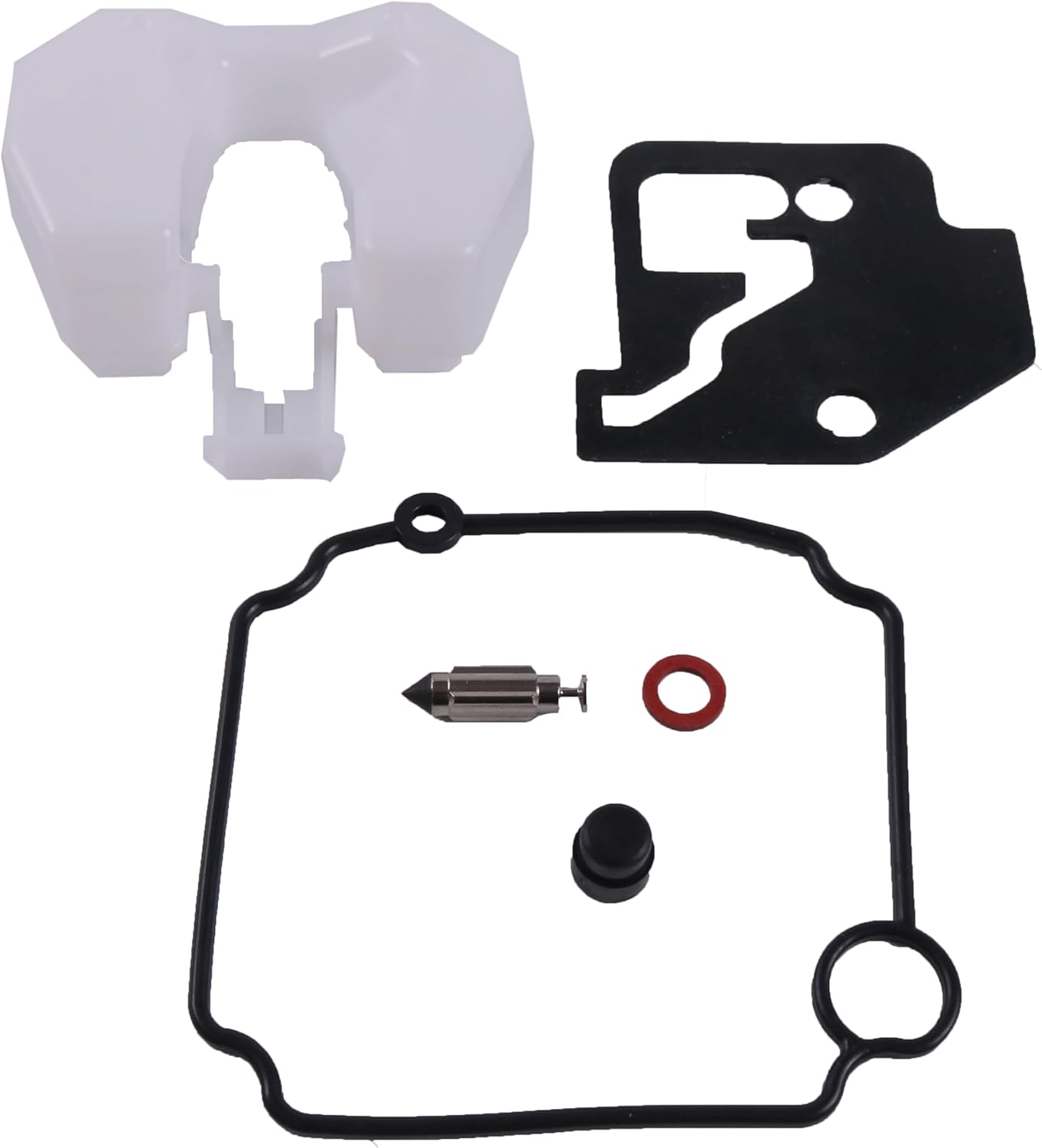 Boat Motor 66M-W0093-00-00 66M-W0093-01-00 802706A1 Carbs Carburetor Repair Kit for Yamaha 4-Stroke 15hp F15 Outboard Engine fit 18-7738 9-37510