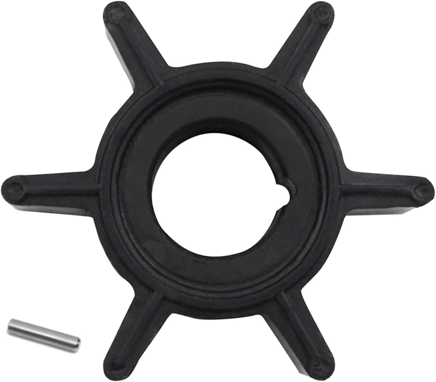 Water Pump Impeller Fits Tohatsu Nissan Mercury Mariner 4HP 5HP 6HP 2/4 Stroke Outboard Replaces 369-65021-1 0 47-16154-3 Sierra 18-3098