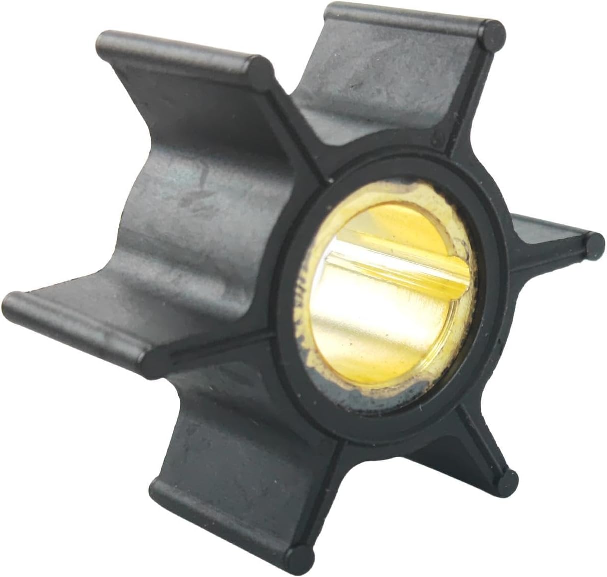 Water Pump Impeller For Nissan Tohatsu 6 8 9.8 HP Outboard 3B2650211 3B2650210 3B2650211M Mercury 47-8037481 Johnson Evinrude 5040525 Sierra 18-8920 3B2-65021-0 3B2-65021-1 3B2-65021-1M 8M0214945