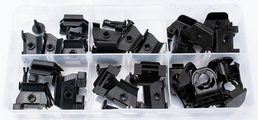 48pcs Fender Liner & Bumper Cover Clips Kit Assortment for Toyota Lexus