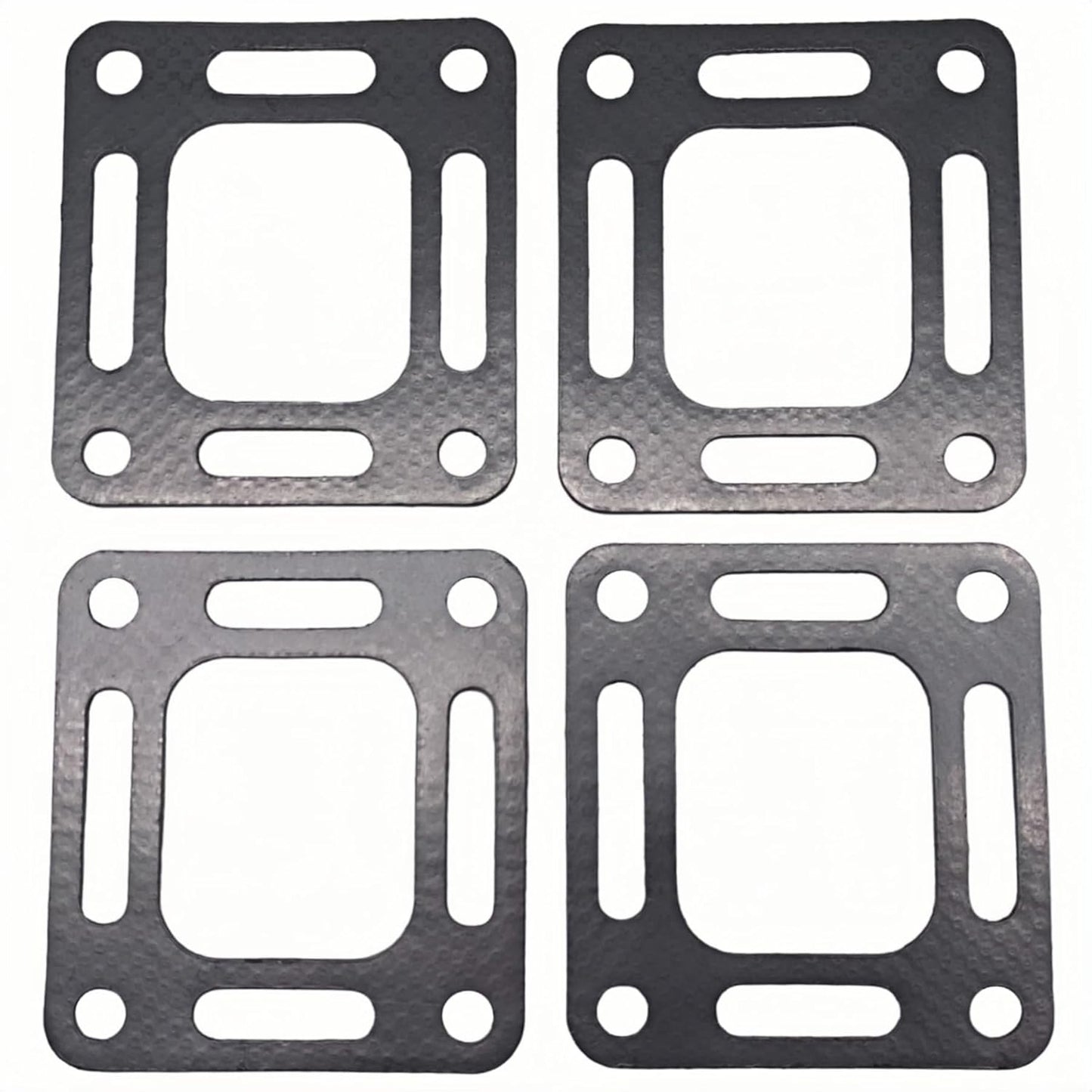 Exhaust Gasket Set for Mercruiser Engine - Stern Drive Stack Riser - Sierra Boat Parts 18-2849-1, 27-818832, 27-863726 Mercury Marine Gaskets for Mallory 9-61414 GLM 32080 Osco 8503-GO