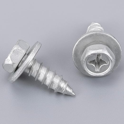 Bumper Cover Screw Rocker Panel Molding Screws License Bracket Bolt for Toyota & Lexus 90080-15077 90159-60431