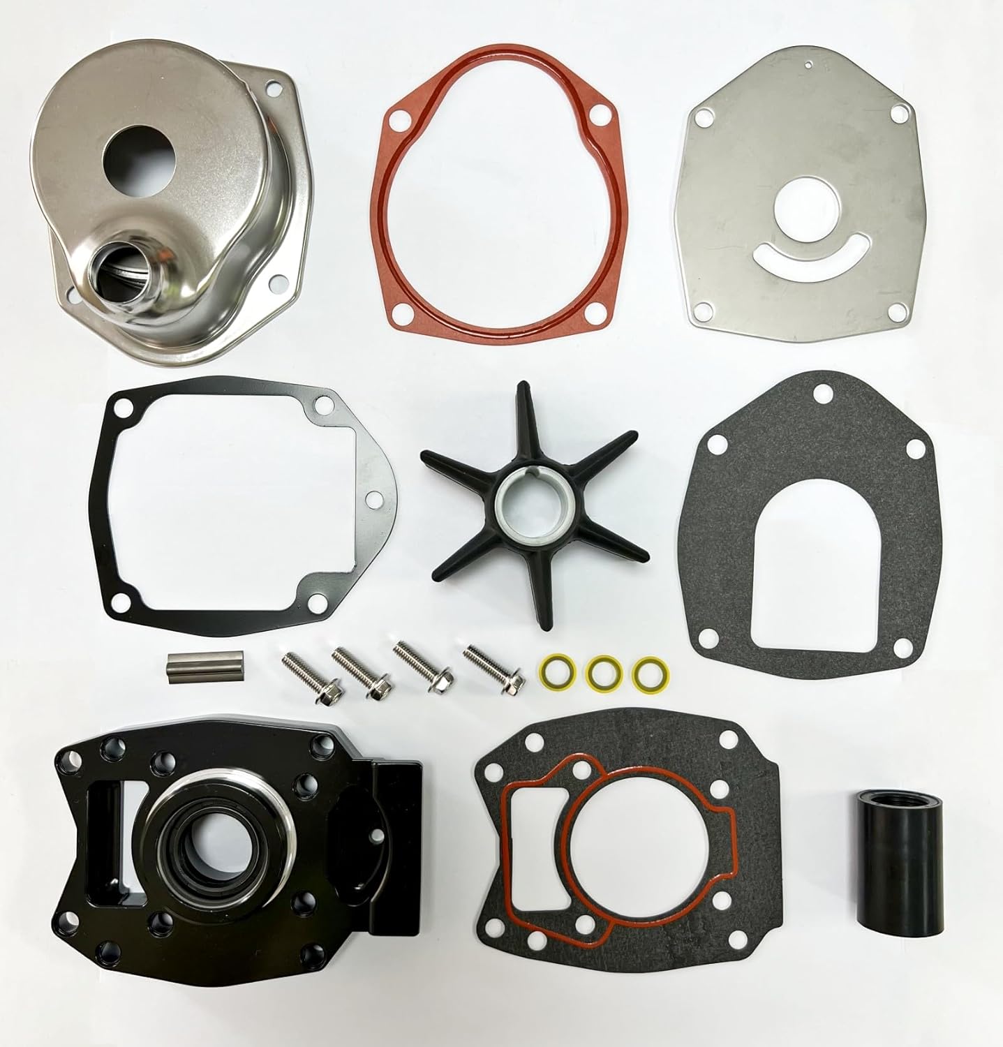 46-8M0113801 8M0113801 Water Pump Repair Kit Compatible with Mariner 30HP‑60HP 4‑Stroke Outboard