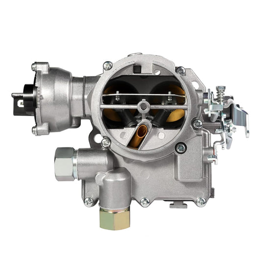 Marine Carburetor 2 Barrel Carb for Mercruiser 3.0L 2.5L 4 CYL Engines with Electric Choke Jets Long Linkage and Gaskets nut Replace 3310-864940A01 8M0045397
