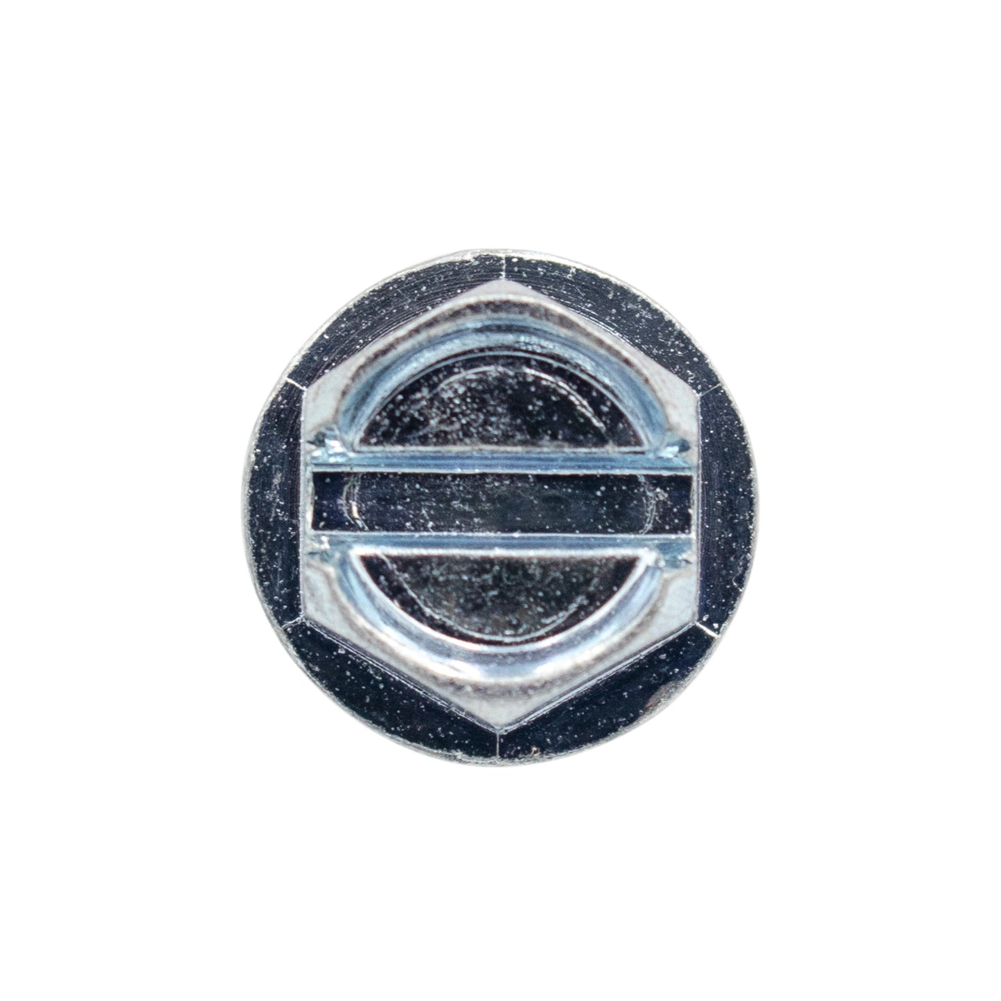 4270974 #14 X 3/4" Slotted Hex Washer Head License Plate Screw