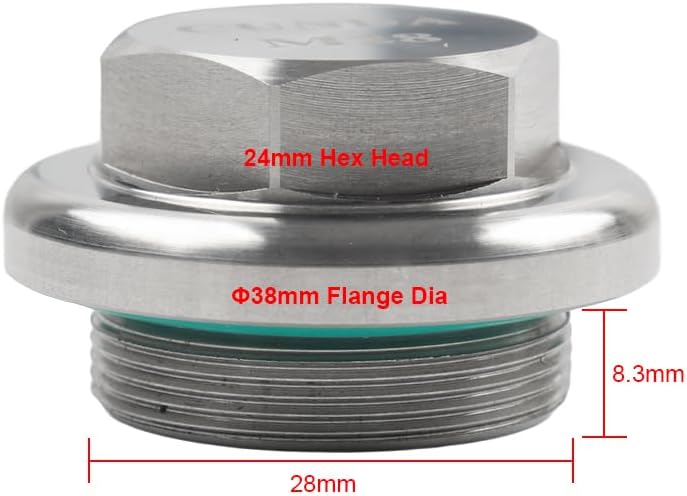 826165 Oil Filter Plug for Aprilia Atlantic MotoGuzzi V7 Piaggio BV Vespa GT GTS