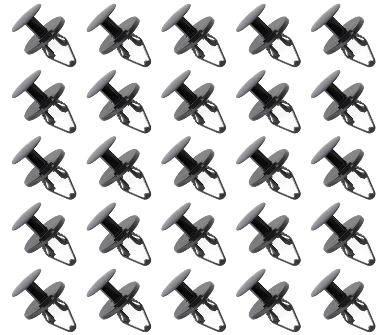 11589295 Fender Flare Gas Tank & Panel Attachment Push-Type Retainer Clip for GM Cadillac SRX XT5 XT6 Chevy Blazer Bolt Camaro Cobalt Silverado Sonic Tahoe GMC Yukon 2005-On