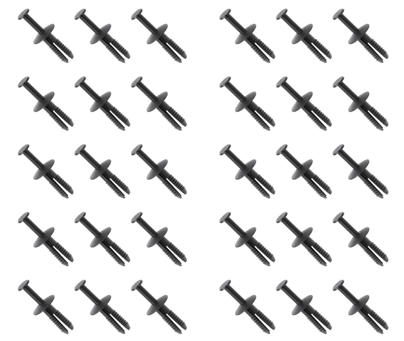 Bumper Cover Push-Type Retainer Clip 51-11-1-964-186 51111964186 for BMW 318 320 323 325 328 330 525 528 530 540 550 740 750 M3 M5 X5 Z4 1984-2010