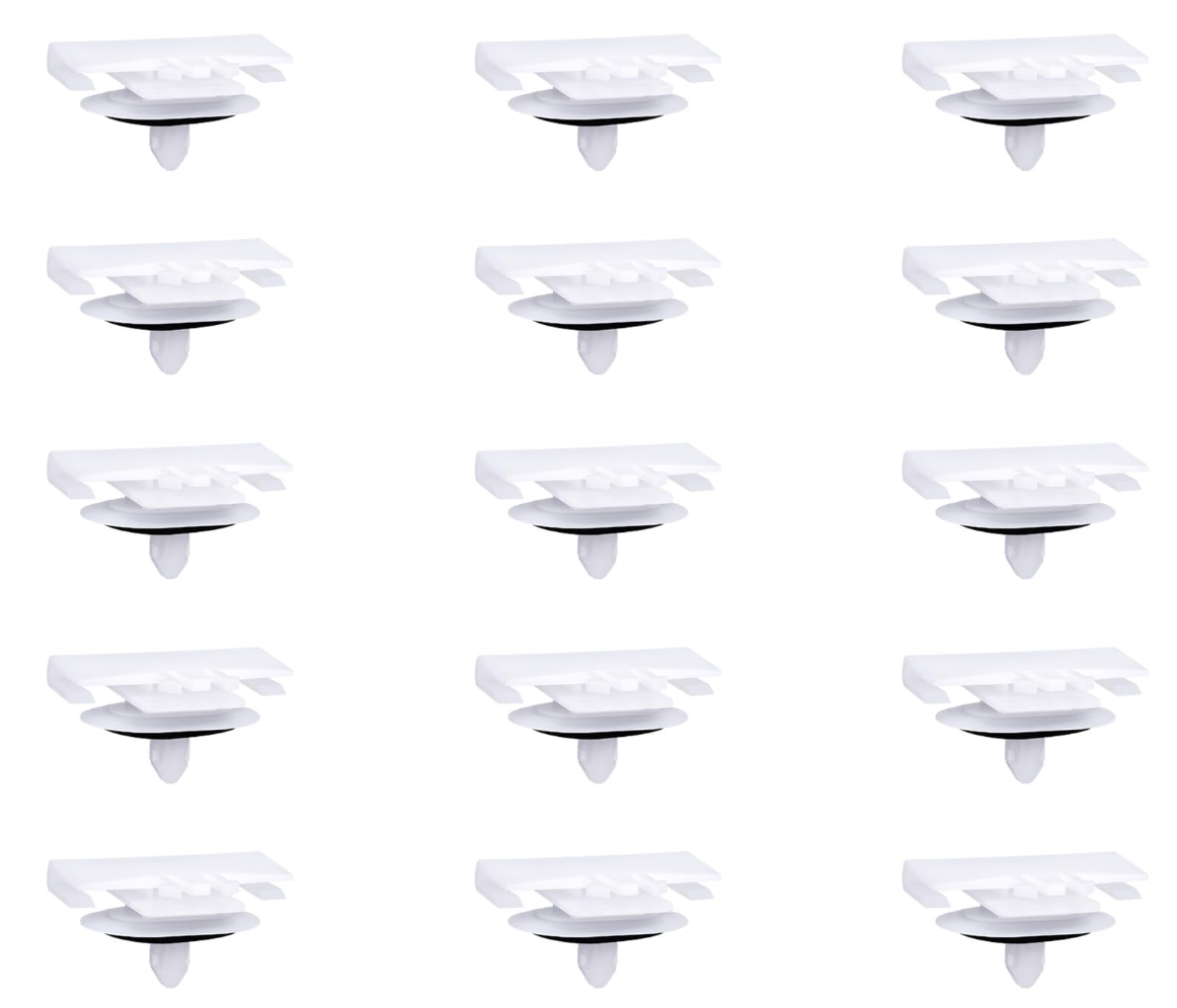 11611435 Gray Nylon Moulding Clips with Sealer for GM Cadillac ATS CTS Chevrolet Camaro