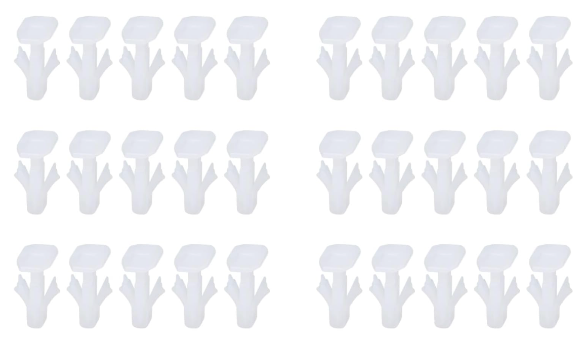 Rear Weather-Strip Clip Compatible with Mazda KD45-58-762 Mazda 3 Mazda 6 CX-3 CX-30 CX-5 MX-5 Miata