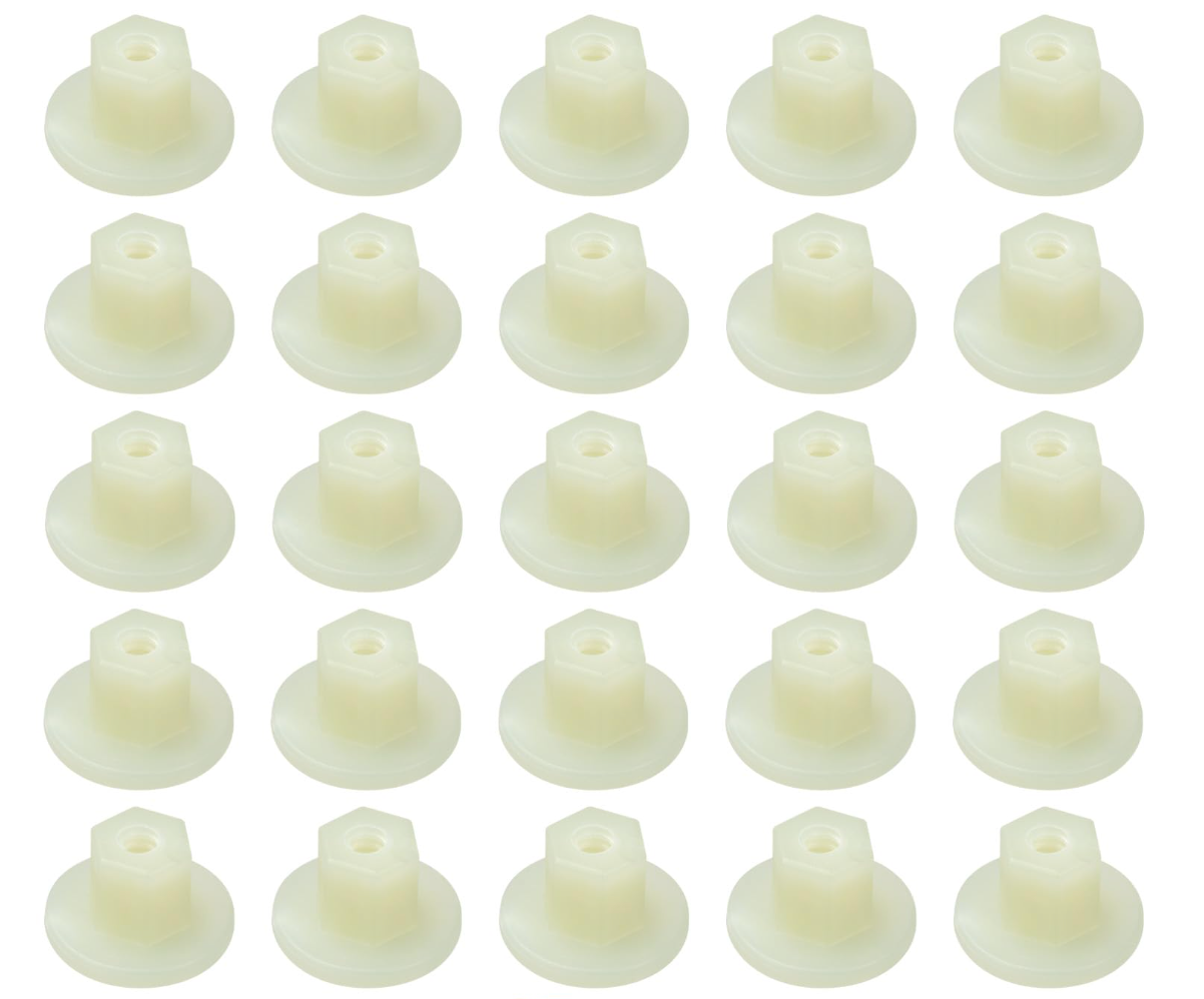 Bumper Deflector Shield Under Cover Flange Nut 11547637 Compatible with GM Buick Cadillac Chevrolet GMC Cruze, CT4, CT6, Equinox, Regal, Terrain, Verano