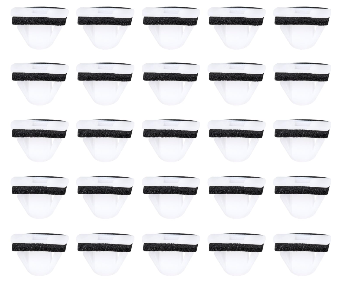 Waist Line Moulding Trim Clip 87715-3S000 with Sealer for Hyundai Sonata 2009 – On, Sonata Hybrid 2011-On