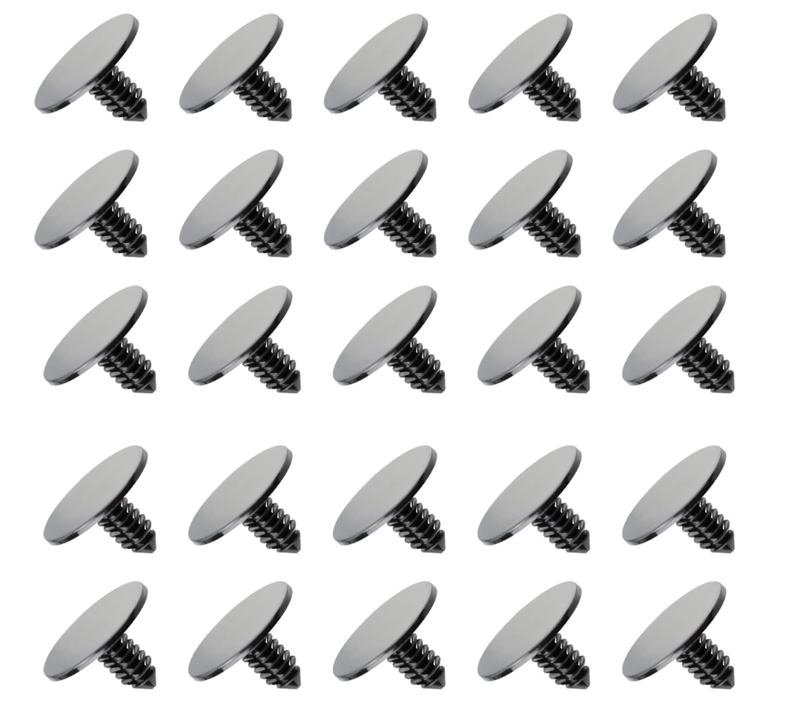 6504135 1/4" Hole- 1" Diameter Hood Insulation Retainer Clips for Jeep Liberty Wrangler Dodge Ram