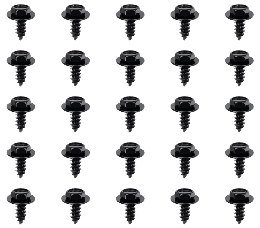 90159-60623 Wheelhouse Liner Screw Fender Liner Assembly Screws for Toyota Avalon C-HR Camry Corolla Highlander Prius fits Lexus ES GS LC NX RX TX 2013-On
