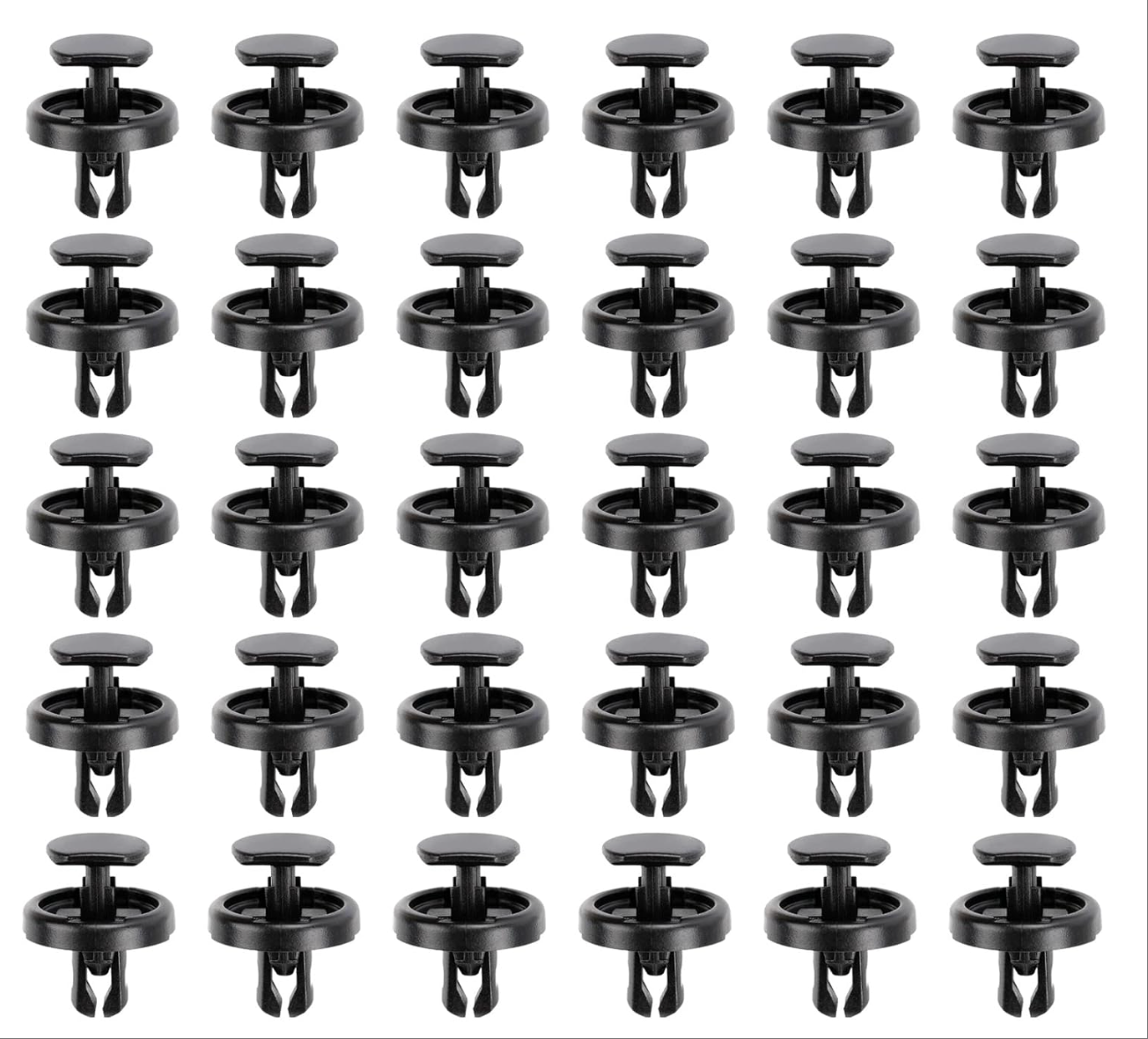 Bumper Cover Radiator Support Splash Shield Wheel Opening Retainer Clips 90467-07220 for Toyota Lexus 4Runner C-HR Camry Corolla Highlander Mirai Prius RAV4 Sequoia Sienna Venza ES NX RX