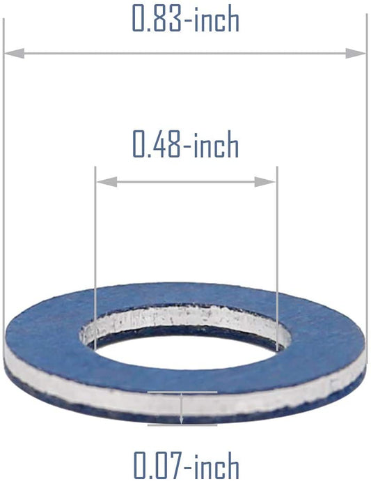 90430-12031 90044-30281 09168-12018 Oil Drain Plug gasket for Toyota