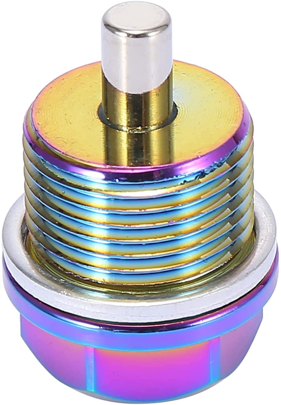 M20-1.5 Multicolor Magnetic Oil Drain Plug with Gaskets for Universal Car
