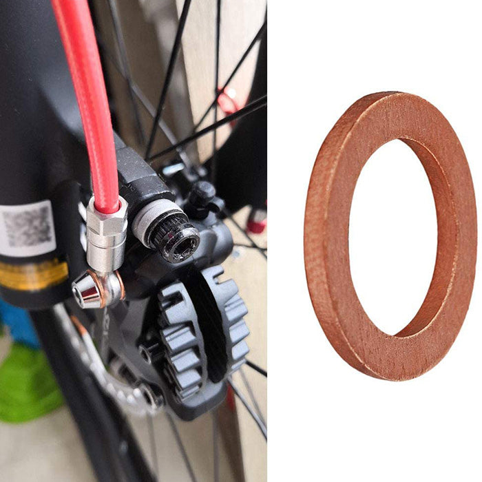 200pcs Metric M20x26x1.5mm Copper flat washer gasket Copper crush washer Sealing Ring for Screw Bolt Nut