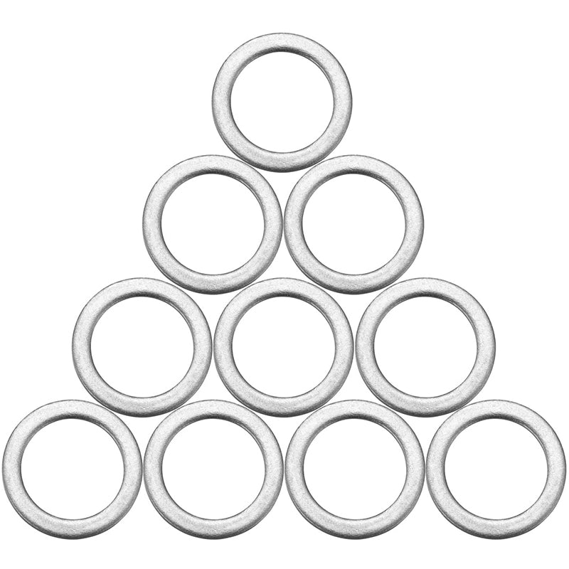 21513-23001 9956-41-400 21513-23000 N013849-3 M14 Oil Drain Plug Gasket for Hyundai Kia Mazda Ford