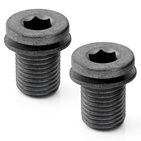 Engine Oil Drain Plug M14x1.5 Replacement for VW Audi Volkswagen, Oil Pan Drain Bolt with Gasket, Compatible with N91086801 N91167901 N90856001
