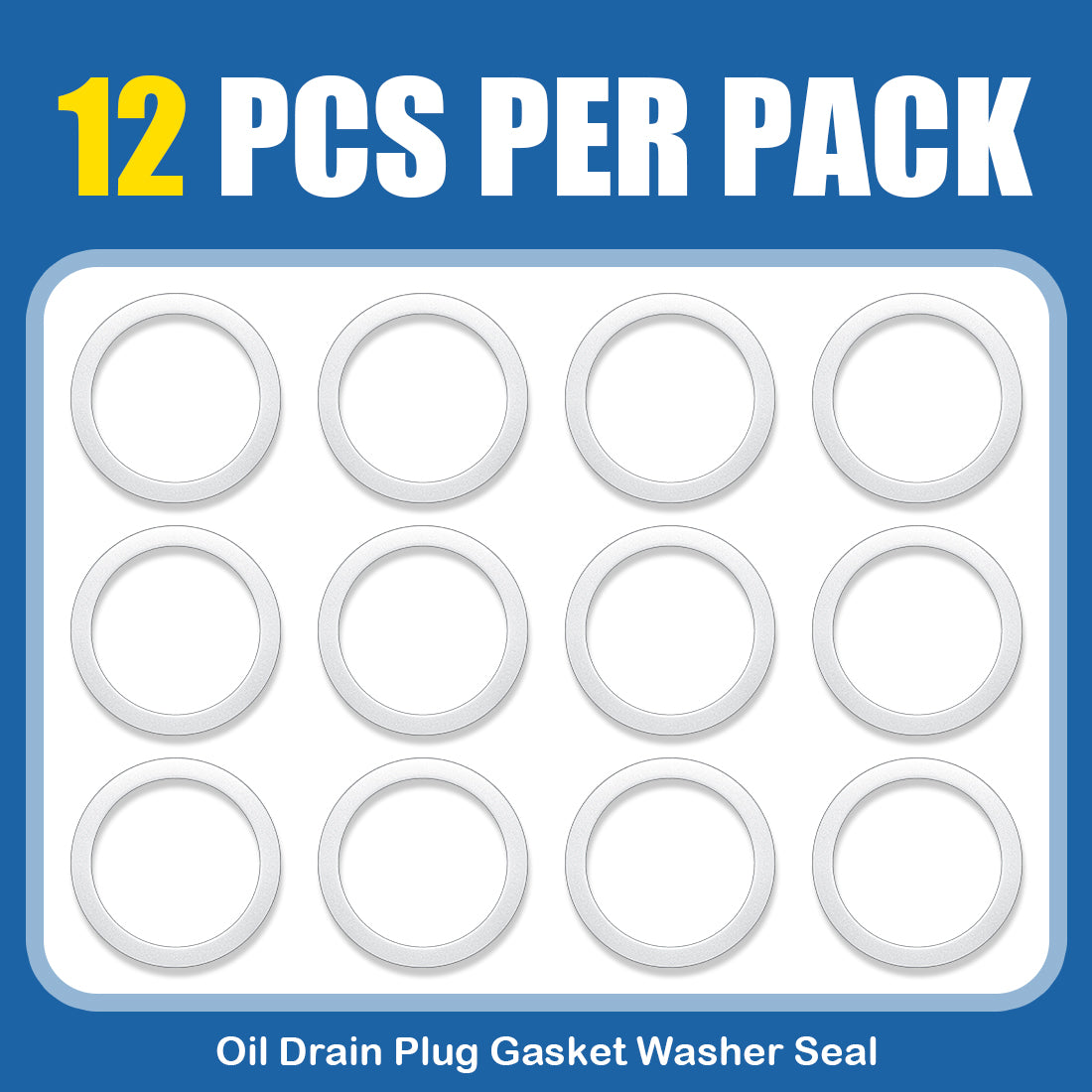 16mm Oil Drain Plug Crush Washer 07119963251 07119963252 Replacement for BMW