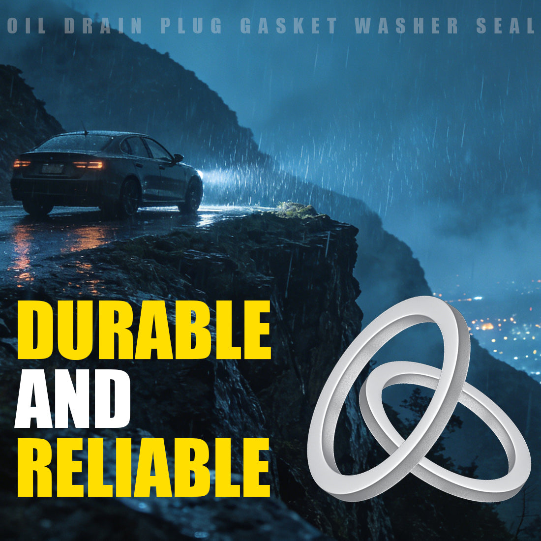 16mm Oil Drain Plug Crush Washer 07119963251 07119963252 Replacement for BMW