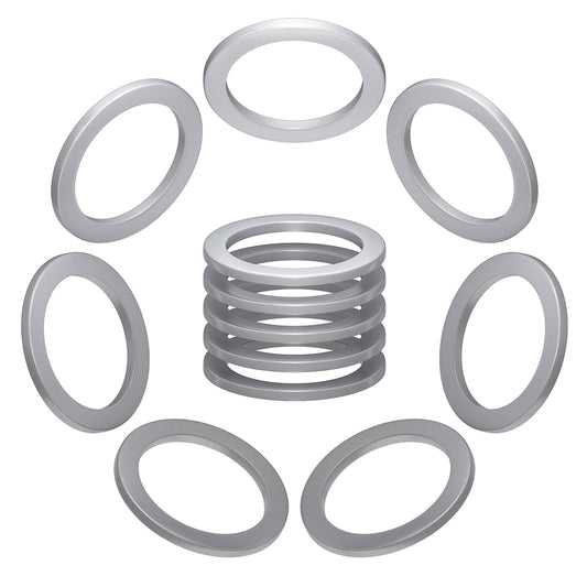 Oil Drain Plug Gasket Crush Washer - 18mm Aluminum Crush Washers for Leak Proof Seal - Compatible with Ford Mazda Porsche & Volvo Part# 90012310630, 977751, 995641800