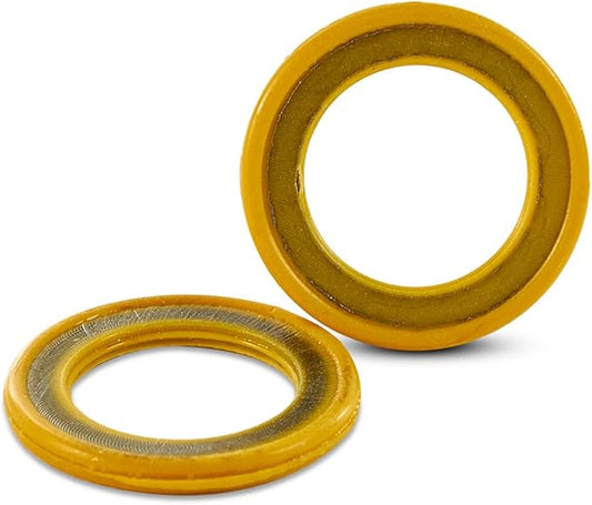 26-830749 Gearcase Oil Drain Plug Gaskets Screw Washers, Lower Unit Seals for Mercury 115FS 150 EFI 4-Stroke and Mariner Outboard Engines and MerCruiser Star Drives Accessories