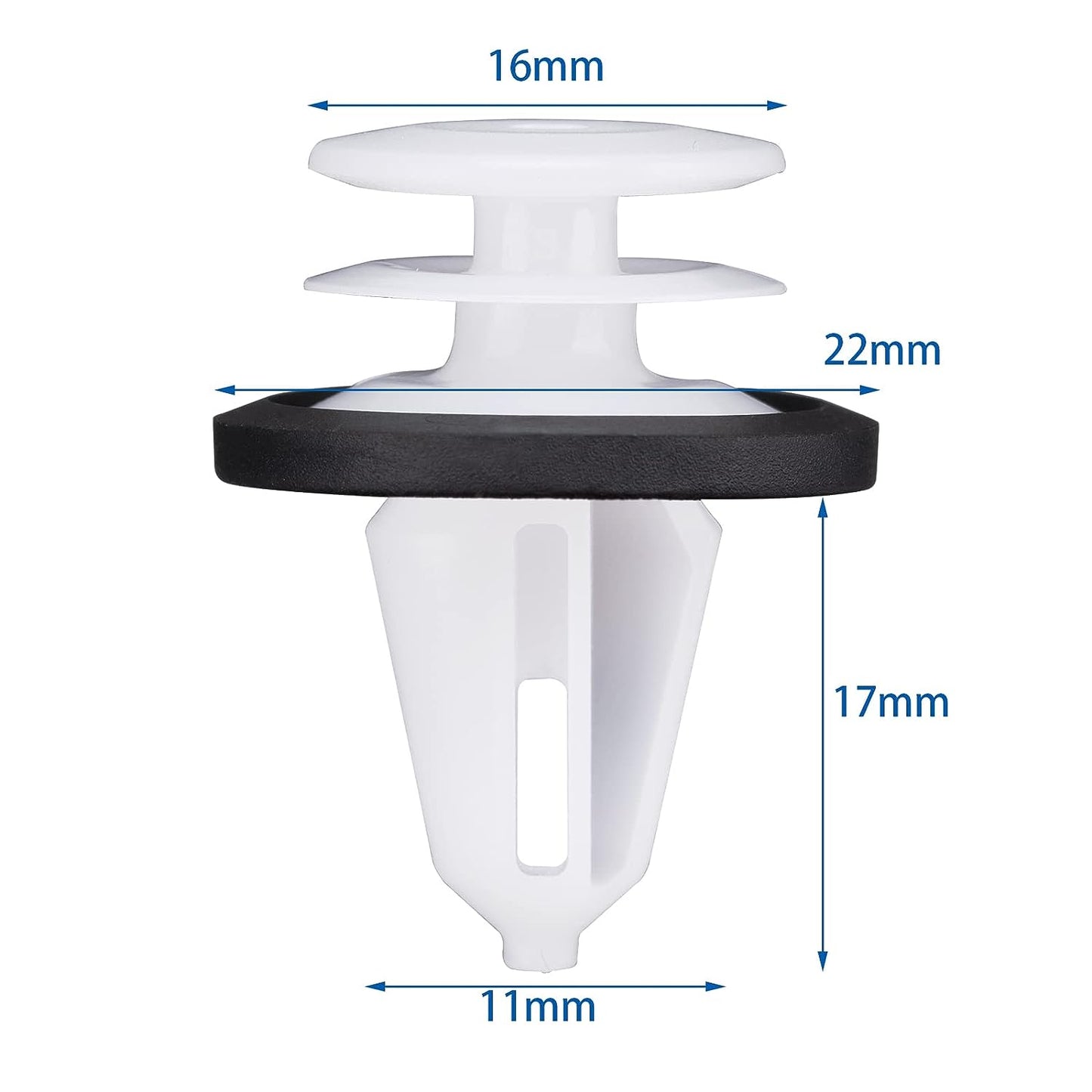 Door Trim Panel Retainer with Sealer Replacement for Ford W713297-S300 & Tesla Model S 1025401-00-A