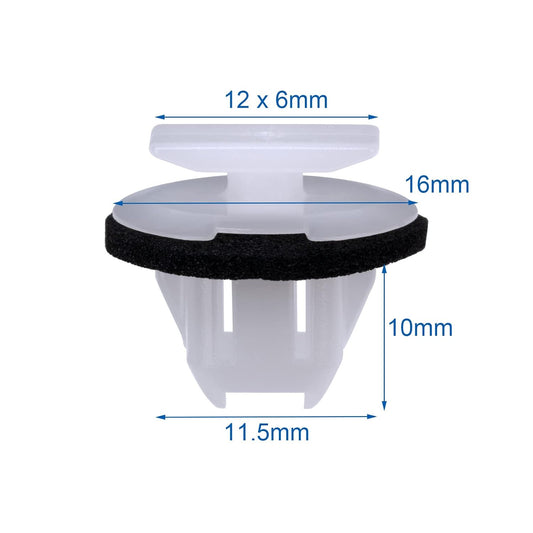 76882-JG10A 76882JG10A Moulding Retainer Clips with Sealer Compatible with Infiniti and Nissan