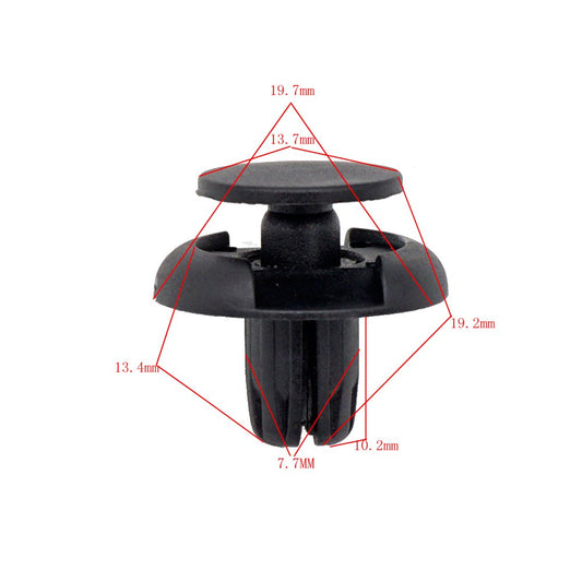 Fender Push Type Retainer Clips Compatible with Honda 91501-S04-003