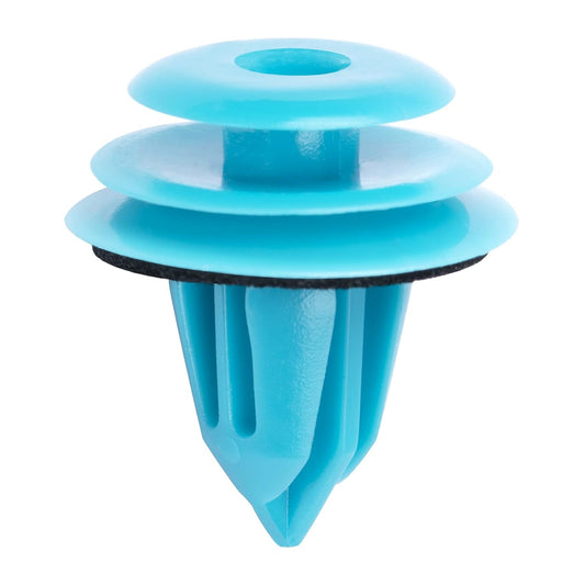 Turquoise Nylon Door Trim Panel Retainer Clips for Toyota & Lexus 90467-10188, Tesla 1011813-00-A