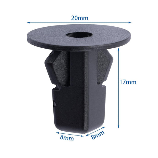 Fender Liner Wheelhouse Liner Mud Guard Nylon Screw Grommet Nut Retainer Compatible with Toyota Lexus 90189-06013