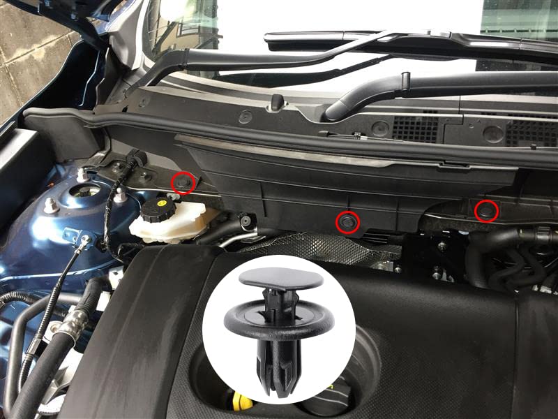 BGV4-56-145 BGV456145 Bumper Cover & Fender Liner Push-Type Retainer for Mazda