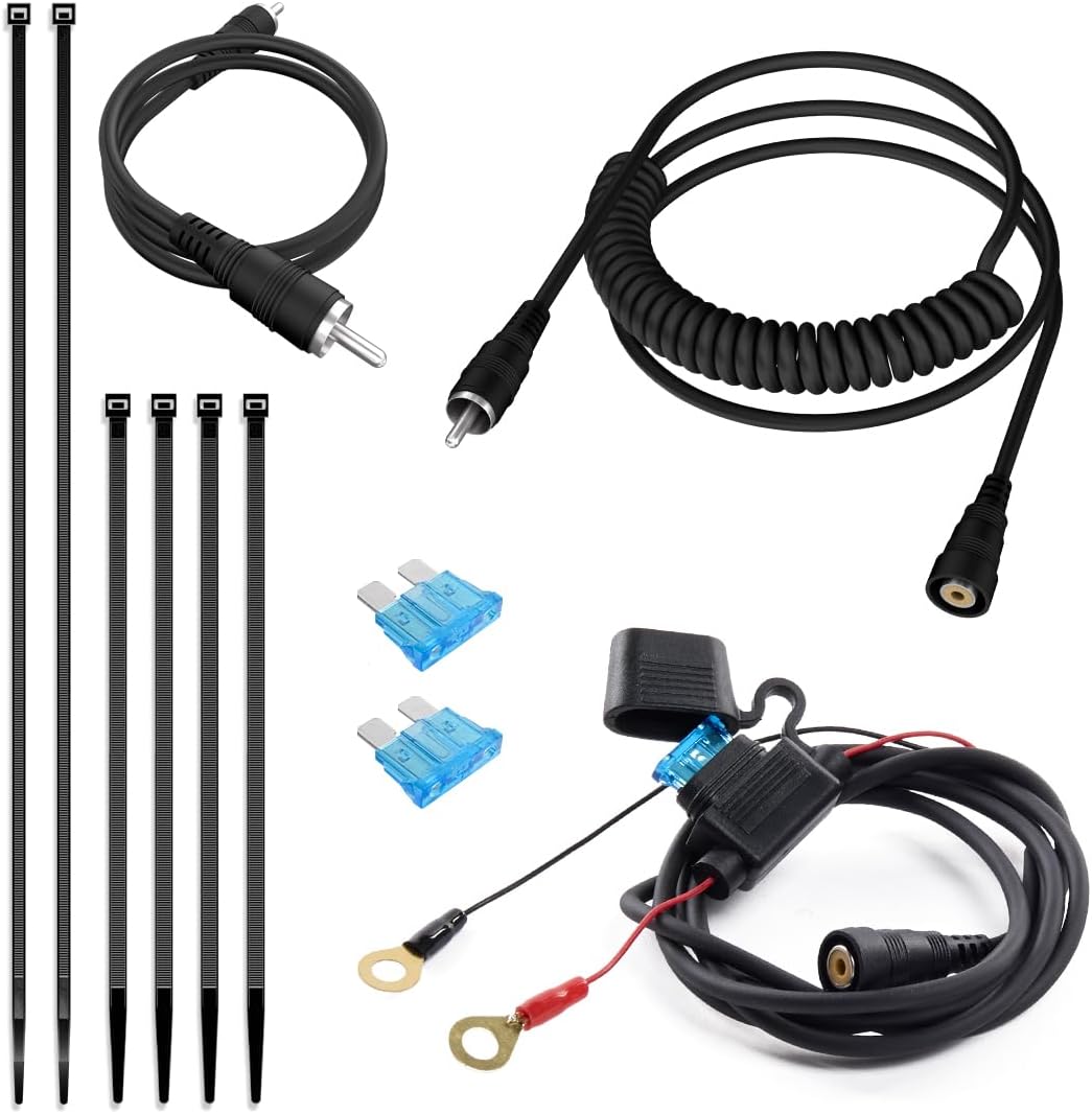 Heated Shield Cord Snowmobile Helmet Heated Shield Cord Replacement for CX950 Helmets 47-975 59-975C 0133-0098 Shield Cord