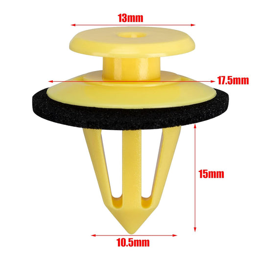 Door Trim Panel Retainer Clip Compatible with Land Rover DYC500020 Ford 1008068 VW 7M0-867-299-K 7M3-867-299