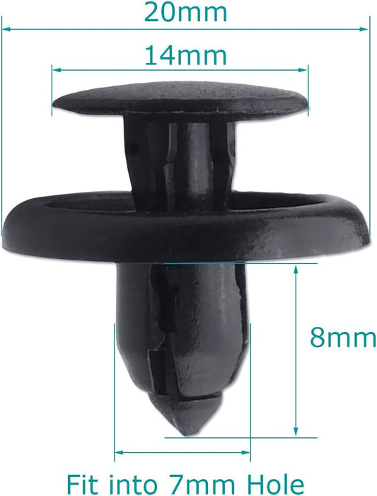 90467-07166 Fender Liner Push-Type Retainer Clip for Toyota